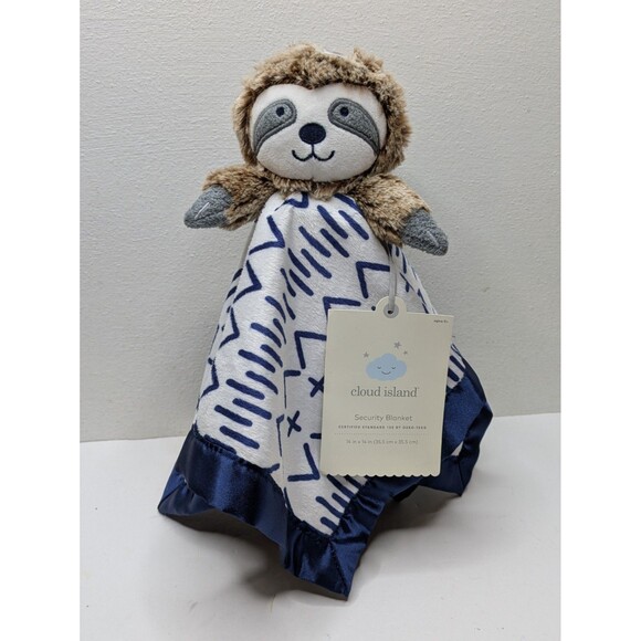 Cloud Island Sloth Lovey Security Blanket Plush Target NWT 2020 - Picture 1 of 8